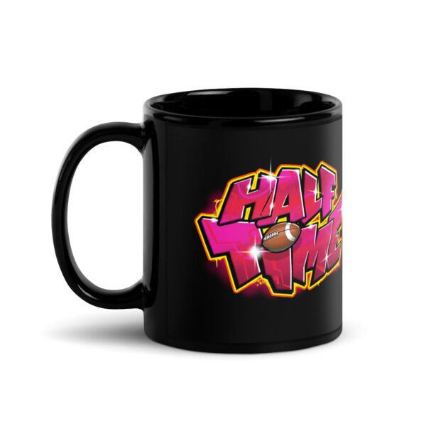 Marcus Black Glossy Mug - Image 2