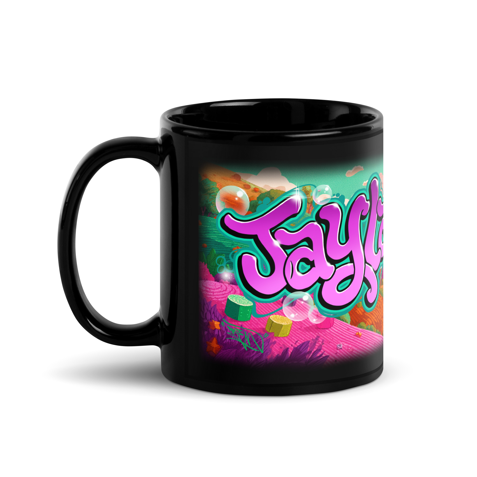 Jayla Black Glossy Mug