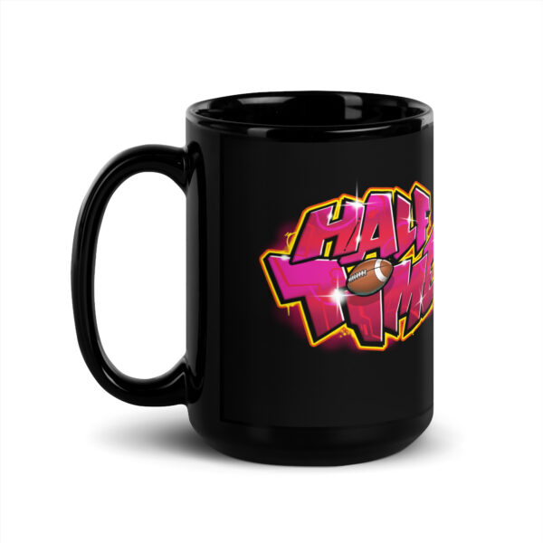 Marcus Black Glossy Mug - Image 4