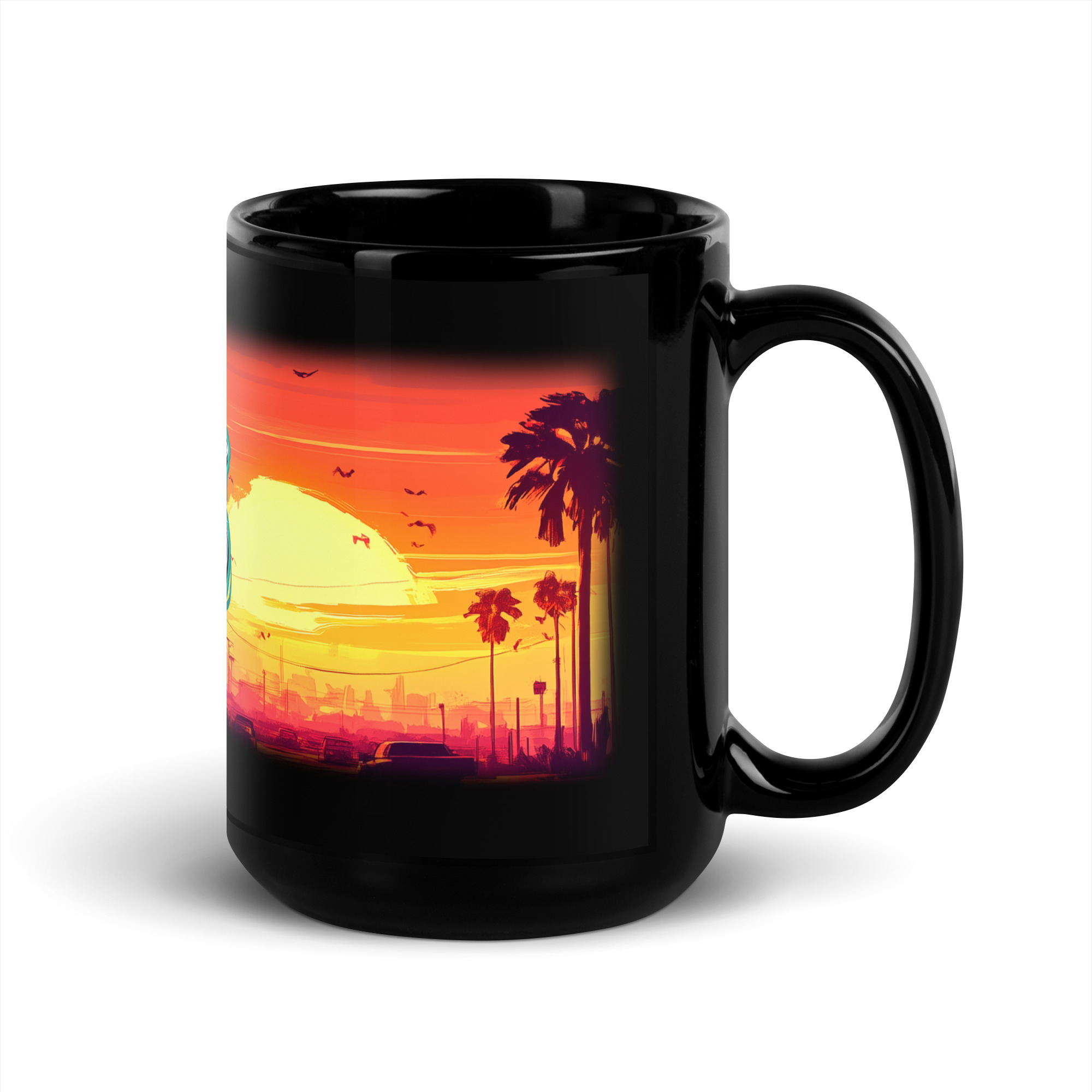 James Black Glossy Mug - Image 6