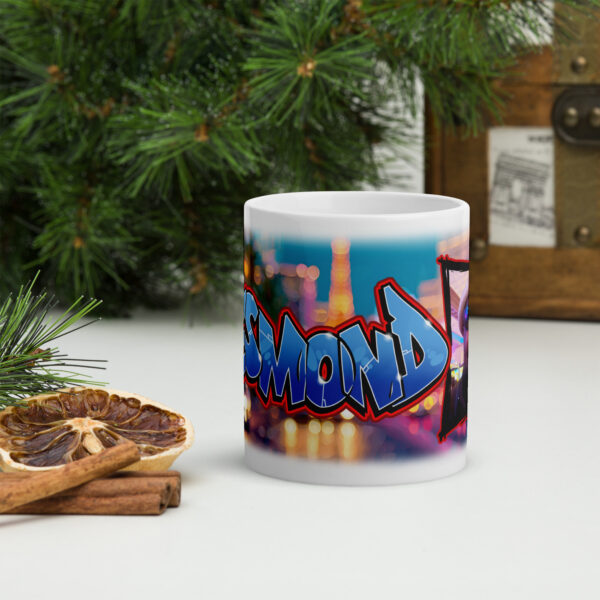 Desmond White glossy mug - Image 4