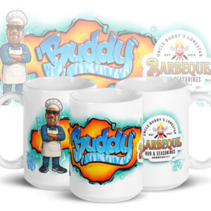 buddylayout Buddy White Glossy Mug