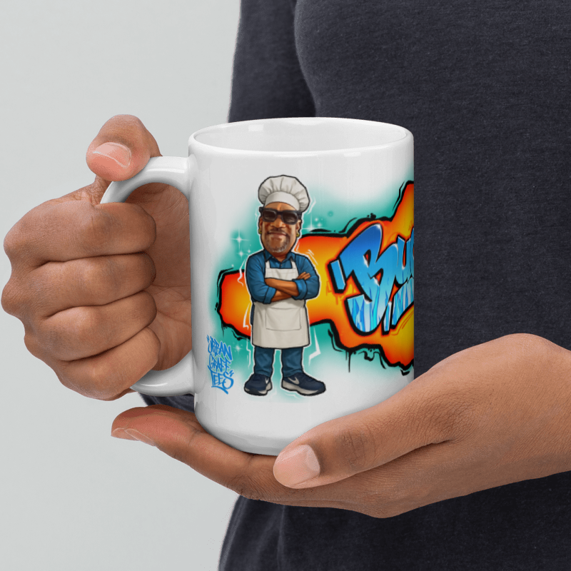Buddy White Glossy Mug - Image 4