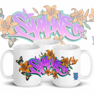 symonelayout Symone White Glossy Mug