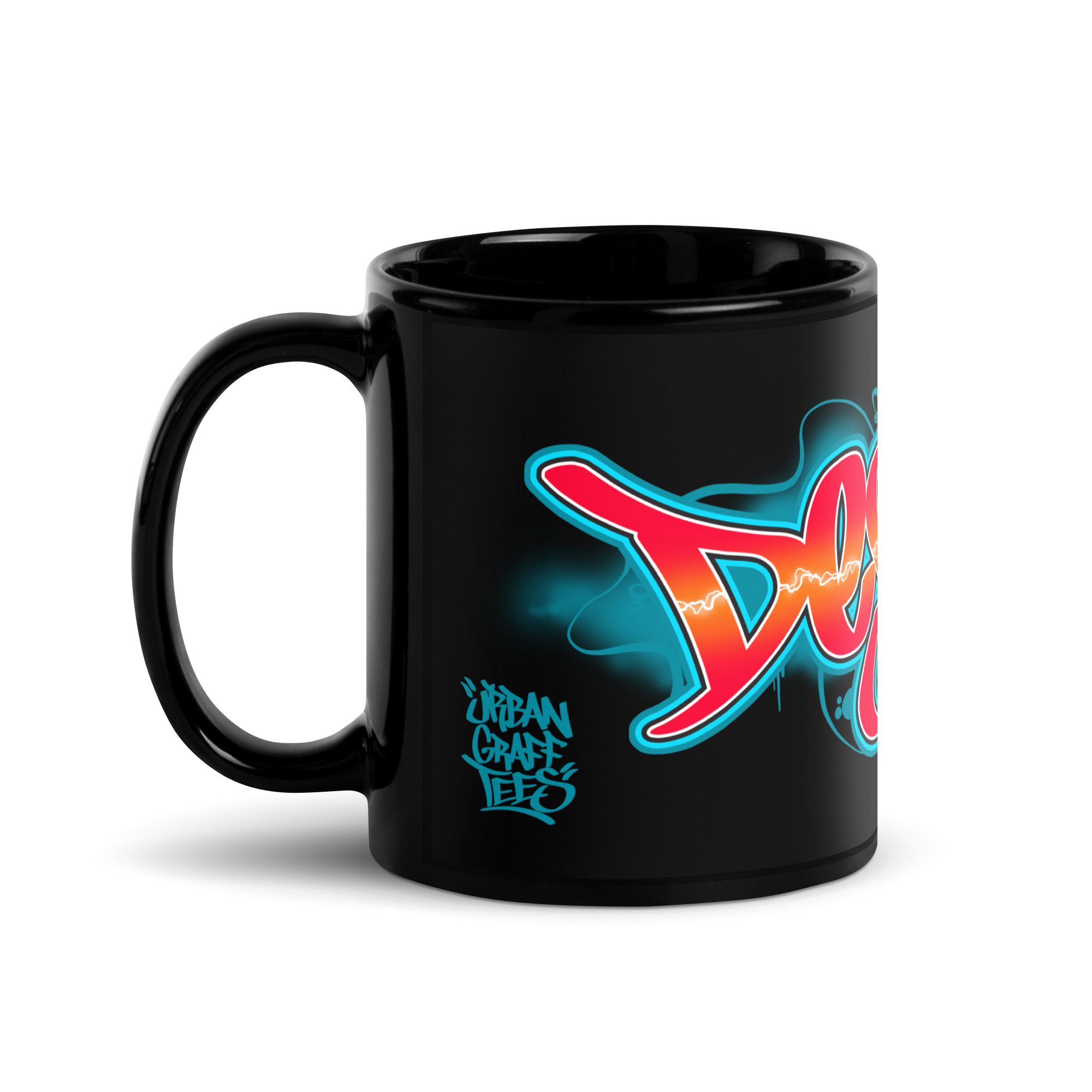 Destiny Black Glossy Mug - Image 2