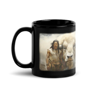 Goytia Black Glossy Mug