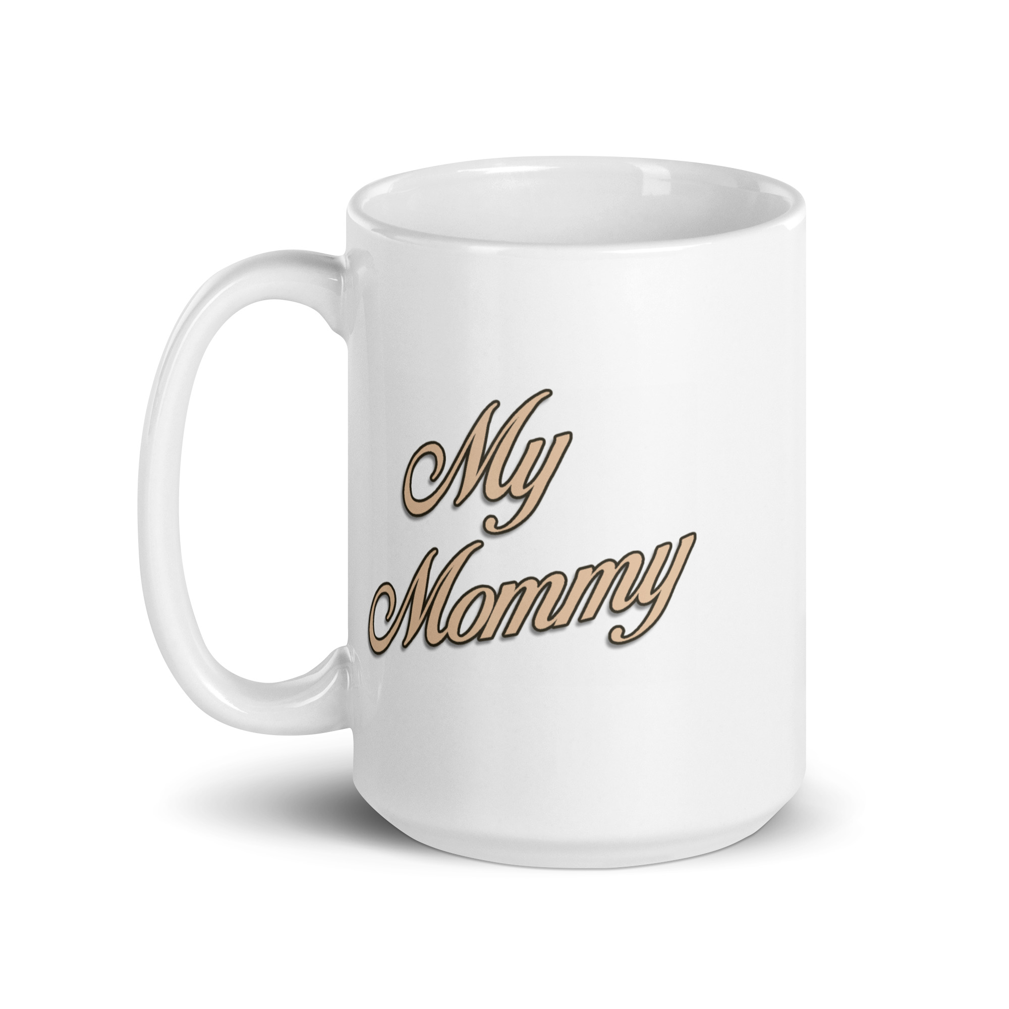 Big Cat White Glossy Mug - Image 6