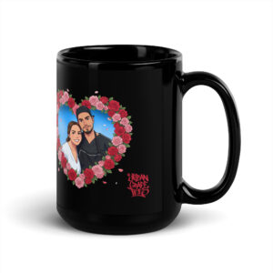 Mario Black Glossy Mug