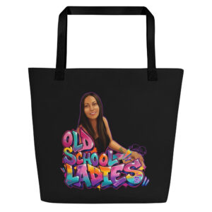 Gwyneth All-Over Print Large Tote Bag