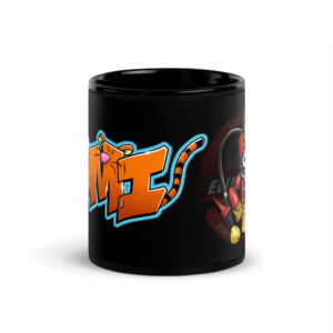 Tami Black Glossy Mug