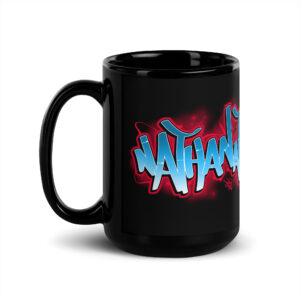 Nathanator Black Glossy Mug