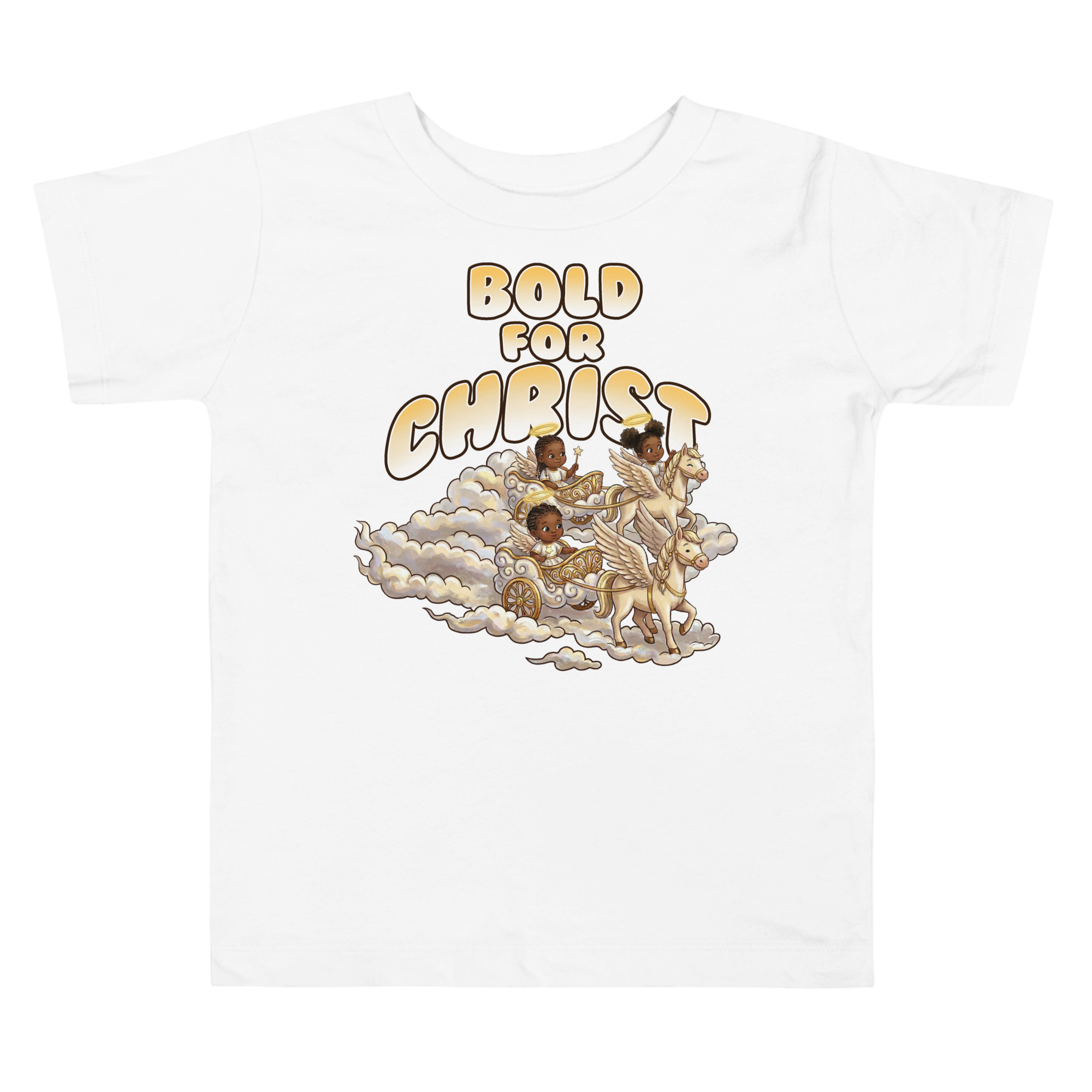 Bold For Christ Toddler Short Sleeve Tee - Image 2