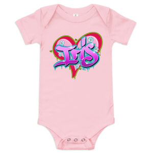 Iris Onesie- Strawberry Cream