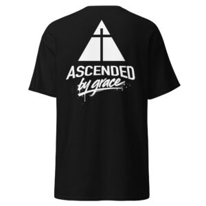 Ascended By Grace- Obsidian Tee