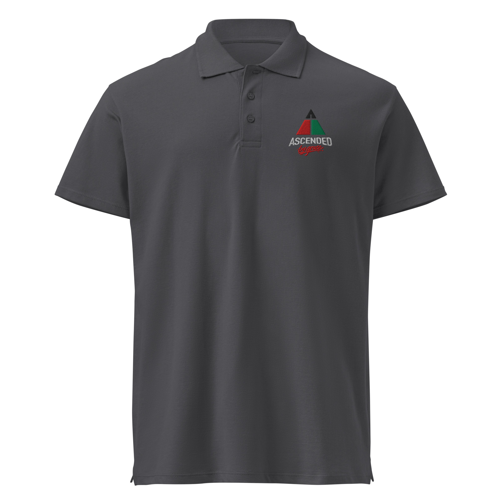 Ascended Polo- Charcoal