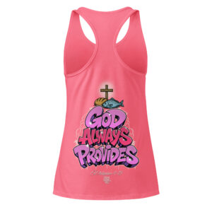 God Always Provides Pink Tank