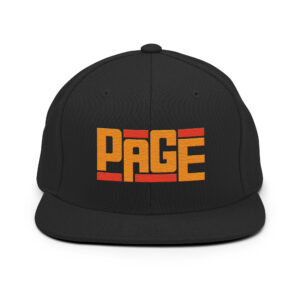Page Snapback Black