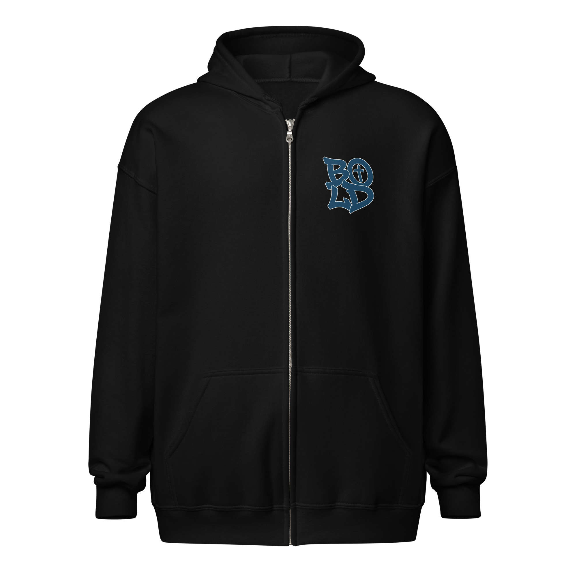 BOLD heavy blend zip hoodie - Image 8