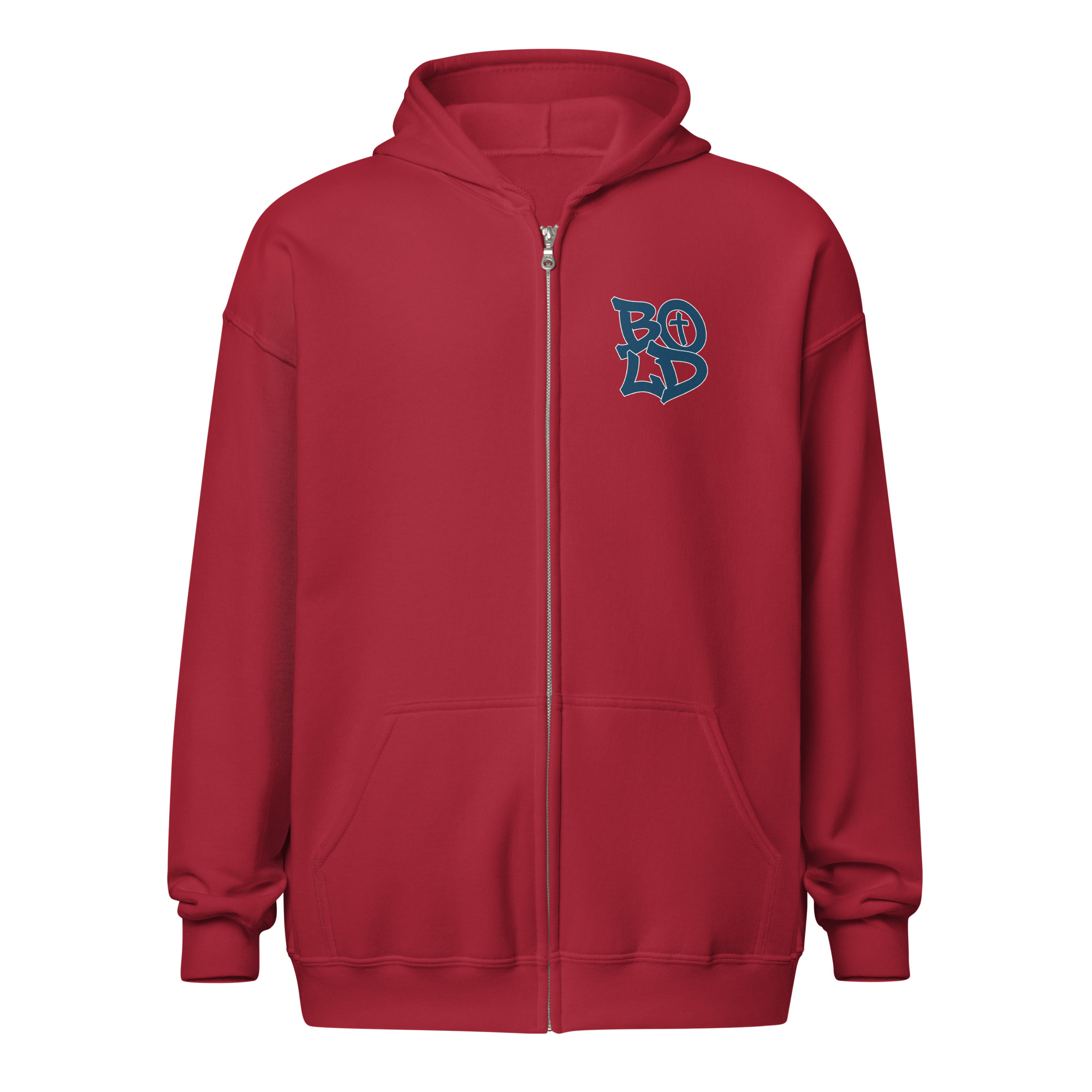 BOLD heavy blend zip hoodie - Image 10