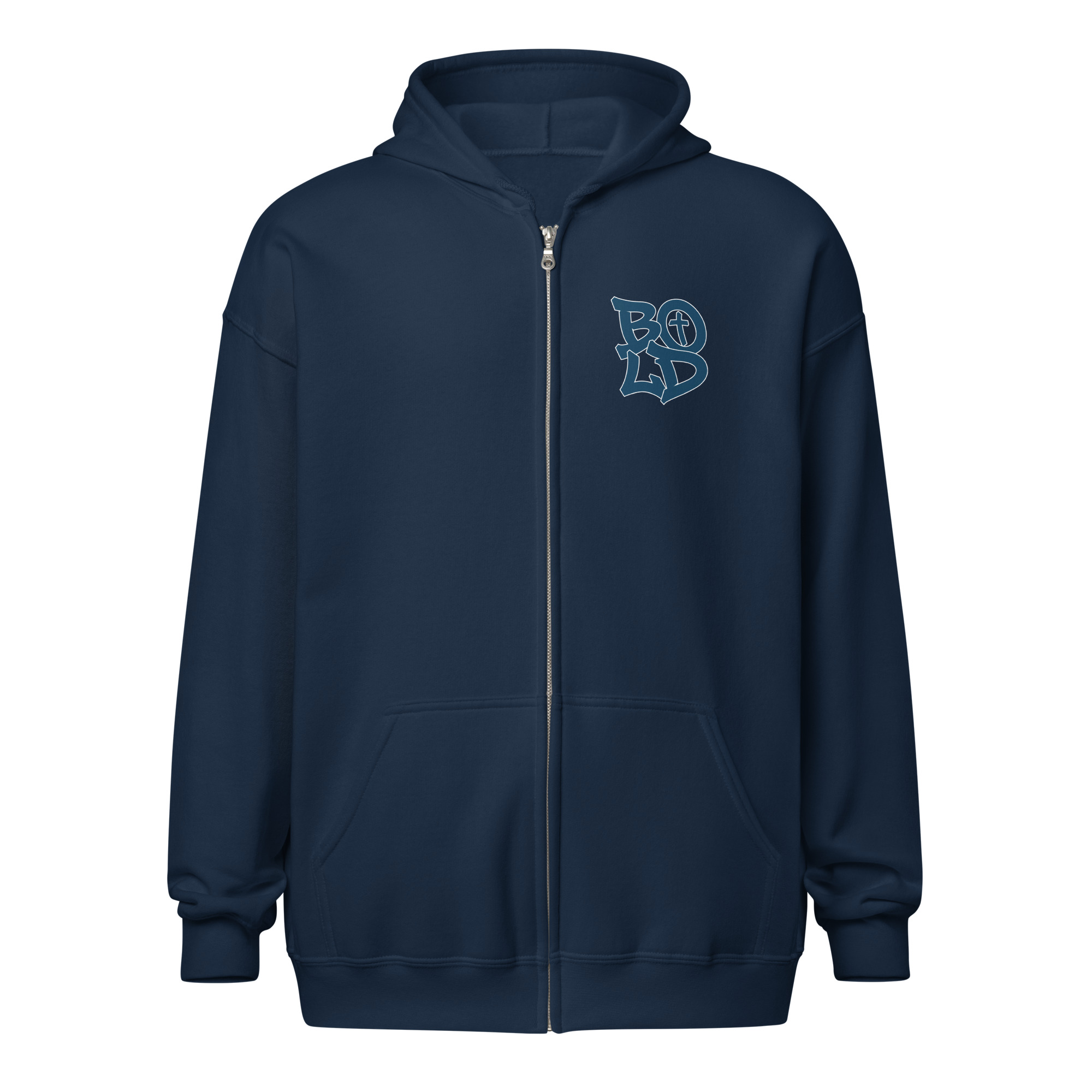 BOLD heavy blend zip hoodie - Image 9