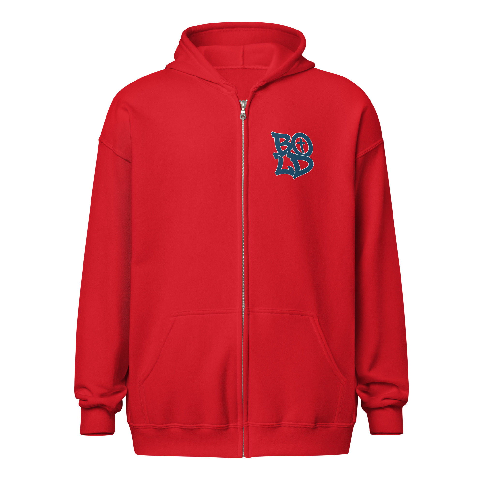 BOLD heavy blend zip hoodie - Image 11